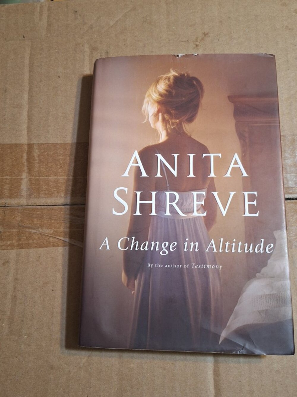 a change in altitude